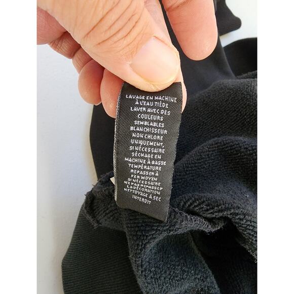 San Antonio Spurs Sweatshirt Womens XL Black NBA Basketball Cropped Crewneck - Picture 9 of 16